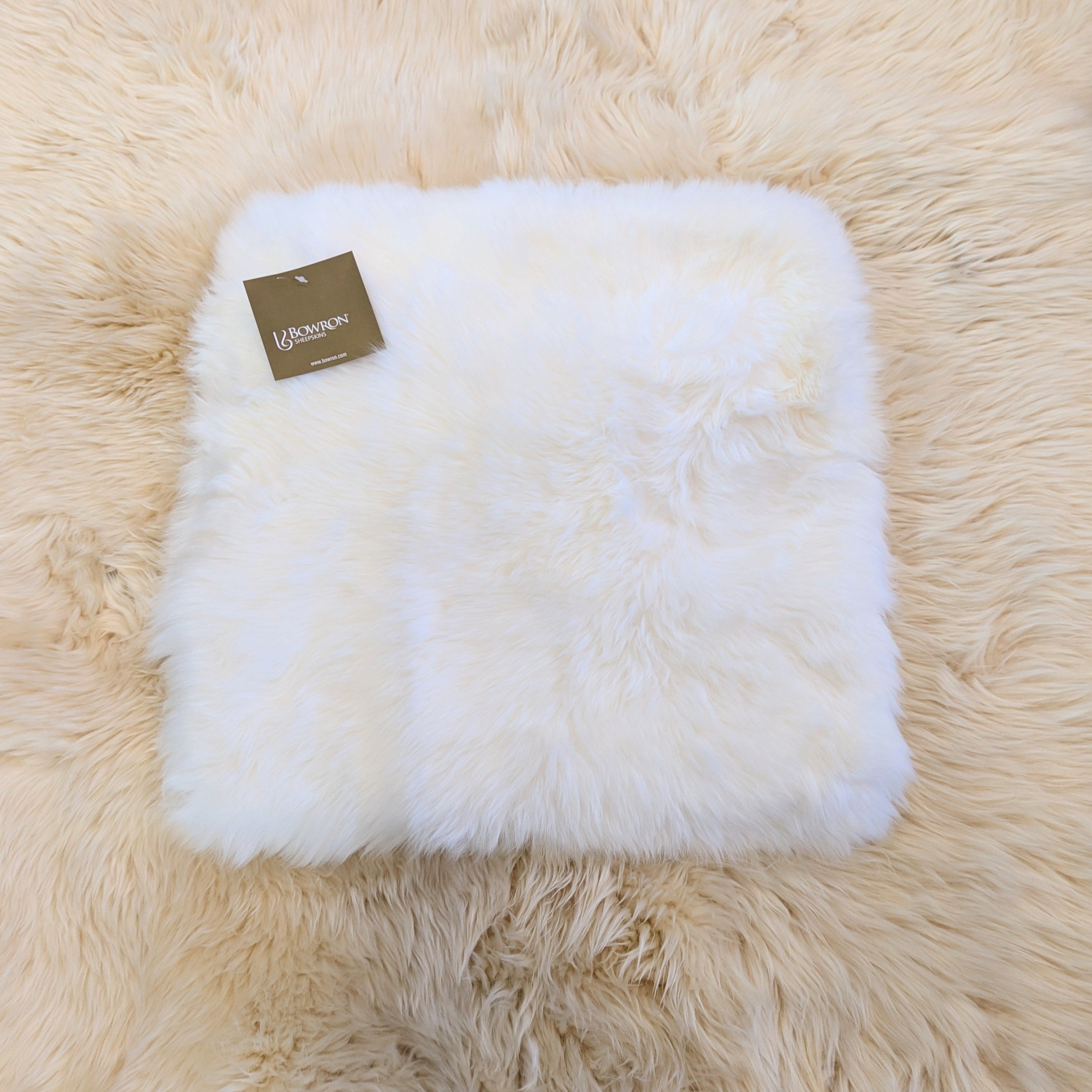 Single Sided Sheepskin Cushion Cover (Clearance)