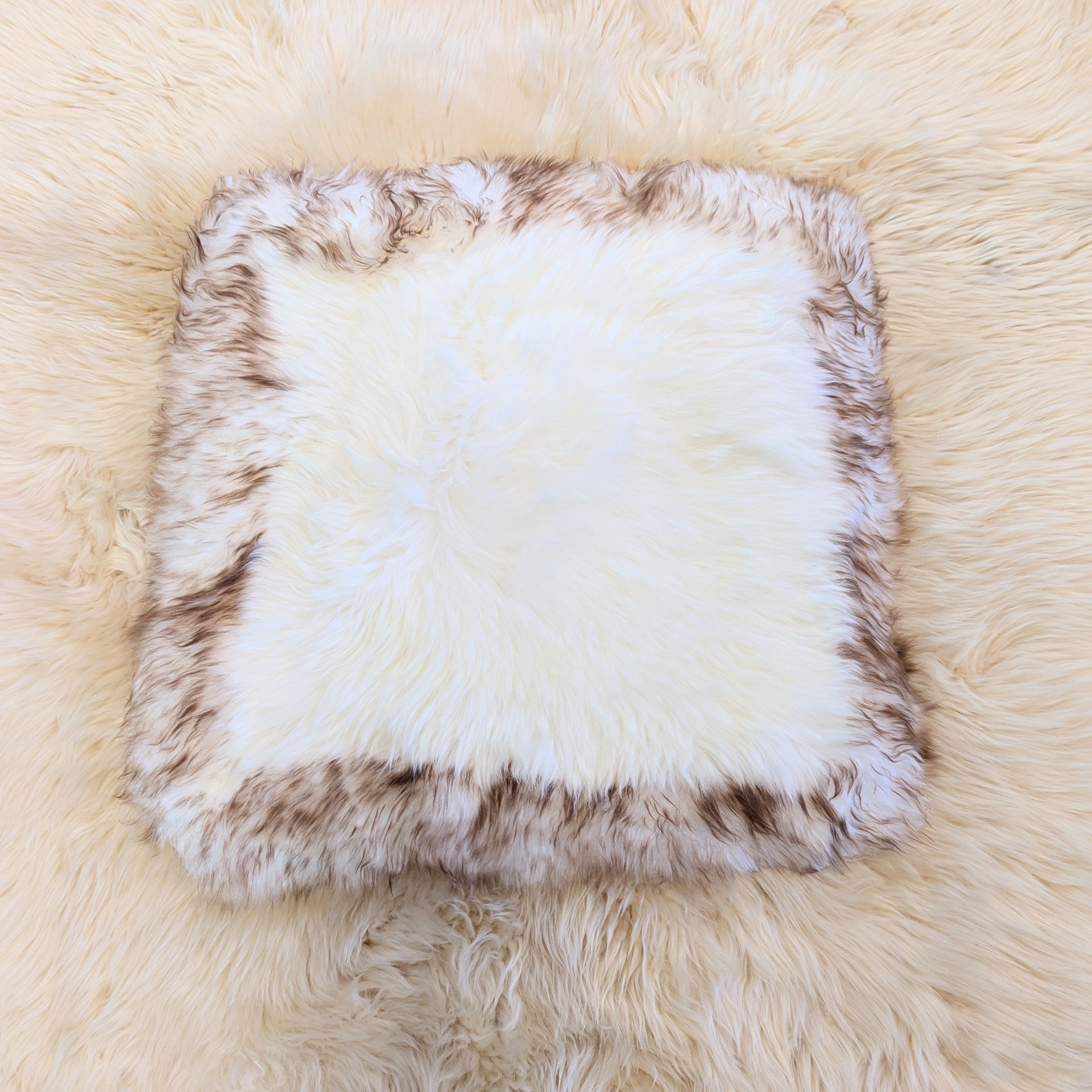 Single Sided Sheepskin Cushion Cover (Clearance)