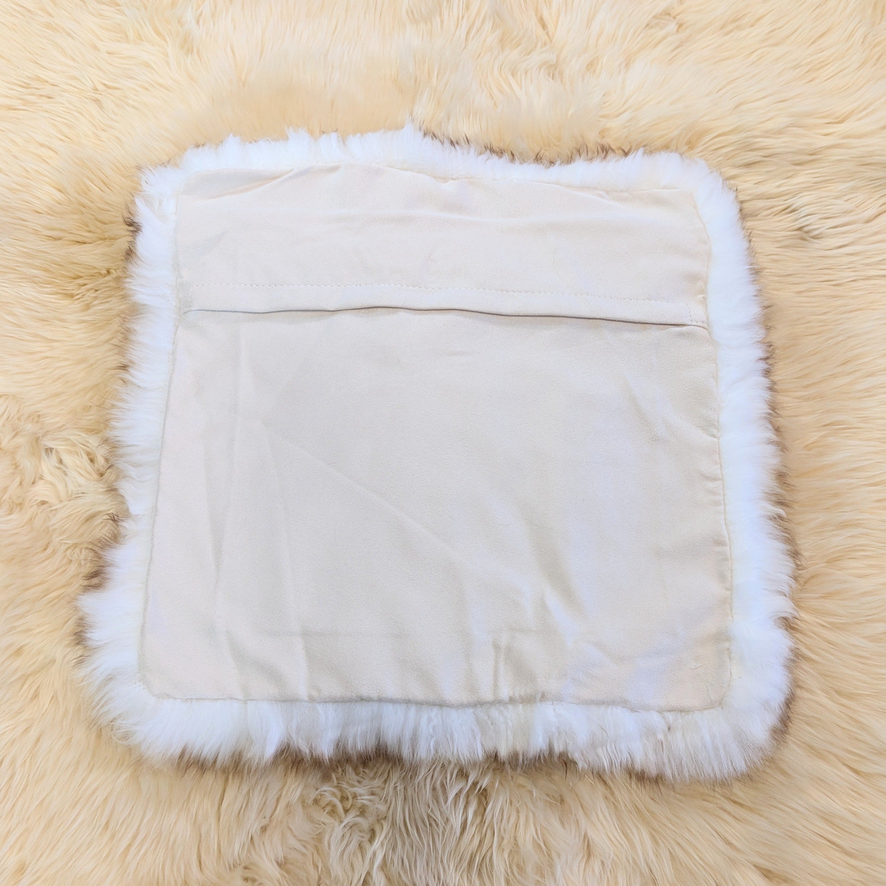 Single Sided Sheepskin Cushion Cover (Clearance)